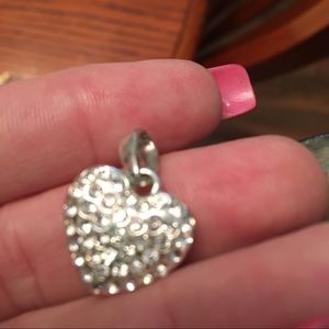Heart necklace charm